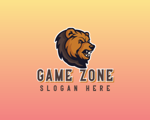 Grizzly Bear Animal logo design