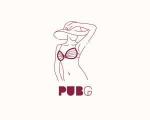 Body - Beautiful Sexy Summer Girl logo design
