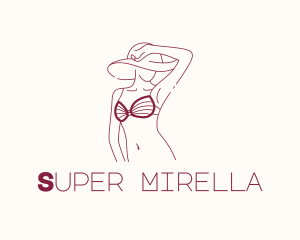 Body - Beautiful Sexy Summer Girl logo design