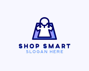 Shirt Apparel Shopping logo design