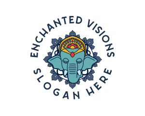 Mystic - Mystic Elephant Animal logo design