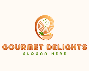 Gourmet Asian Noodles logo design