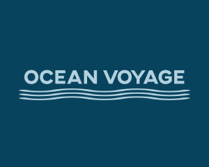 Ocean Wave Coast logo design