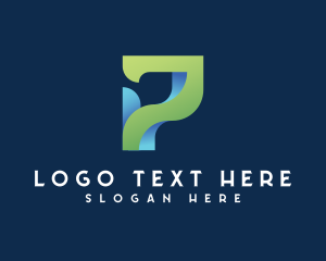 Marketing - Modern Creative Marketing Letter P logo design