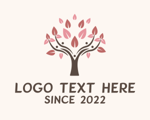 Sustainability - Tree Blossom Wellness logo design