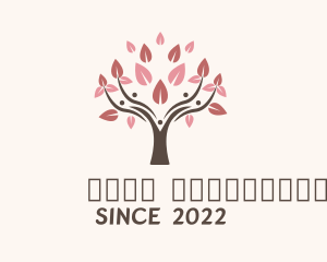 Plant - Tree Blossom Wellness logo design