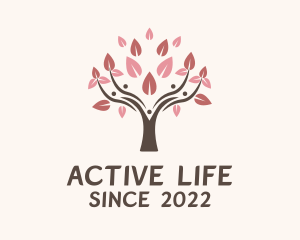 Organic Product - Tree Blossom Wellness logo design