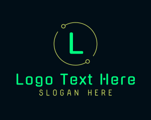 Signage - Green Neon Signage logo design