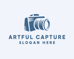 Portrait - Multimedia Camera Photography logo design