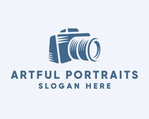 Portrait - Multimedia Camera Photography logo design