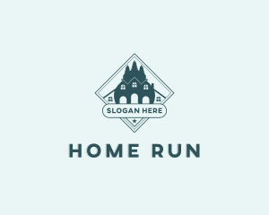 Home Mansion Property logo design