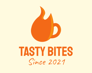 Blaze - Flame Coffee Mug logo design