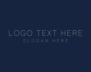 Wordmark - Minimalist Elegant Company logo design
