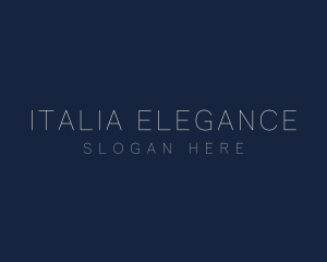 Minimalist Elegant Company logo design