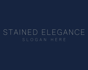 Minimalist Elegant Company logo design