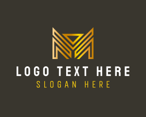 Corporate - Premium Luxury Letter M logo design