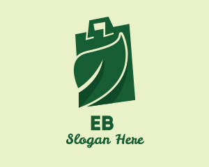 Organic - Green Eco Bag logo design