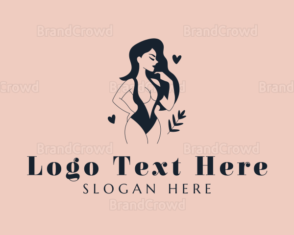 Erotic Woman Beauty Logo