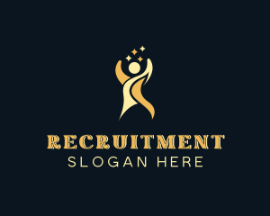 Business Leadership Recruitment logo design
