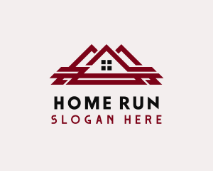 Home Property Roof logo design