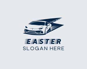 Race - Fast Race Car logo design