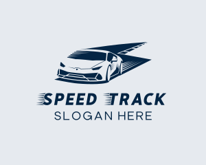 Race - Fast Race Car logo design