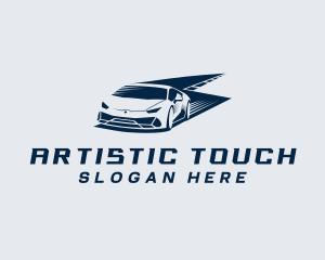 Fast Race Car logo design