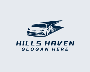 Fast Race Car logo design