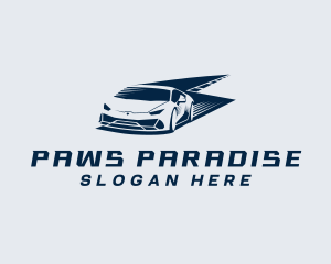 Fast Race Car logo design