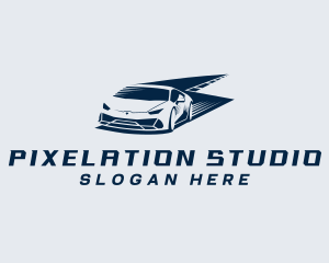 Fast Race Car logo design