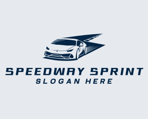 Racer - Fast Race Car logo design