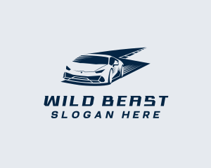 Fast Race Car logo design