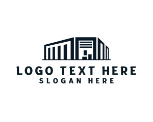 Delivery - Logistics Warehouse Cargo logo design