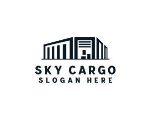 Logistics Warehouse Cargo logo design