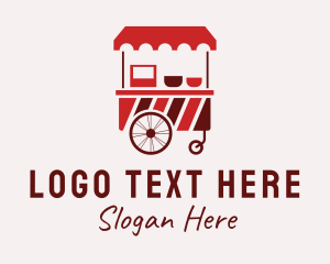 Candy Food Cart Logo