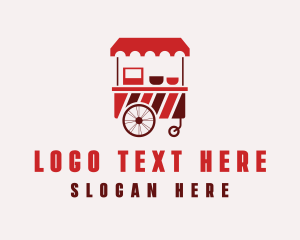 Delivery - Candy Food Cart logo design