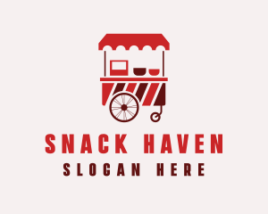 Candy Food Cart logo design