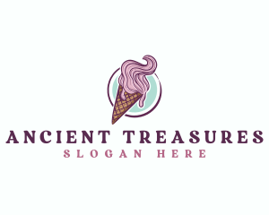 Gelato Ice Cream logo design