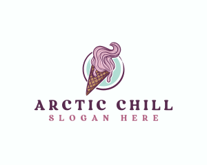 Ice - Gelato Ice Cream logo design