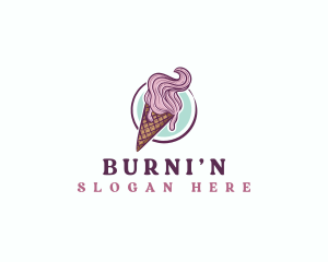 Gelato Ice Cream logo design