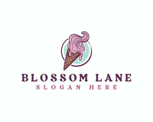 Gelato Ice Cream logo design