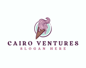 Gelato Ice Cream logo design