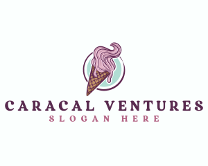 Gelato Ice Cream logo design