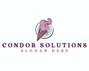 Gelato Ice Cream logo design