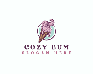 Gelato Ice Cream logo design