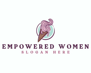 Gelato Ice Cream logo design