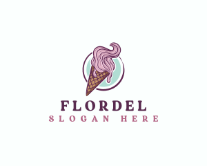 Gelato Ice Cream logo design