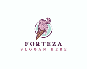 Gelato Ice Cream logo design