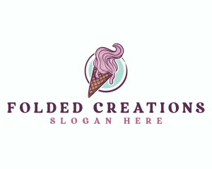 Gelato Ice Cream logo design