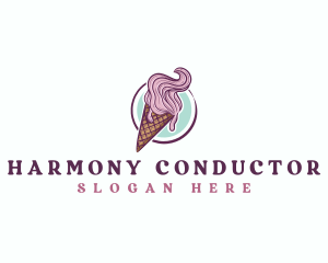 Gelato Ice Cream logo design